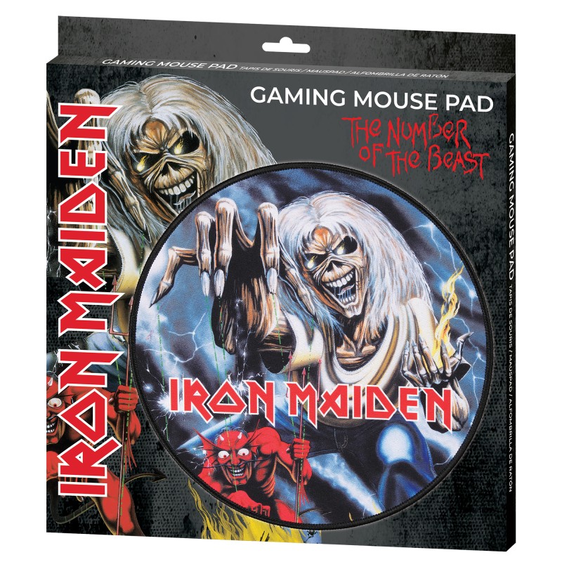 Gaming mouse pad Iron Maiden Number of the Beast | Subsonic
