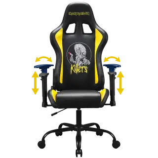 Iron Maiden Killers asiento de jugador adulto | Subsonic