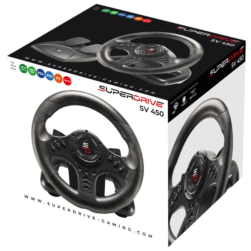 Volant de course gaming Superdrive SV450
