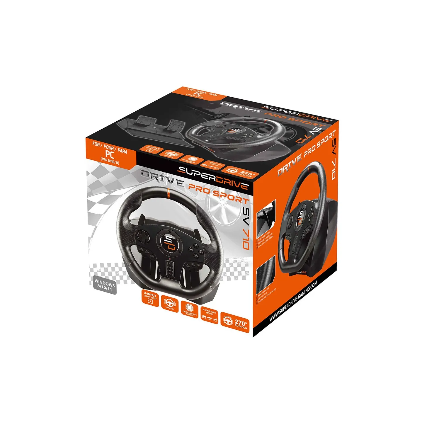 Volant gaming Superdrive SV710 | Subsonic