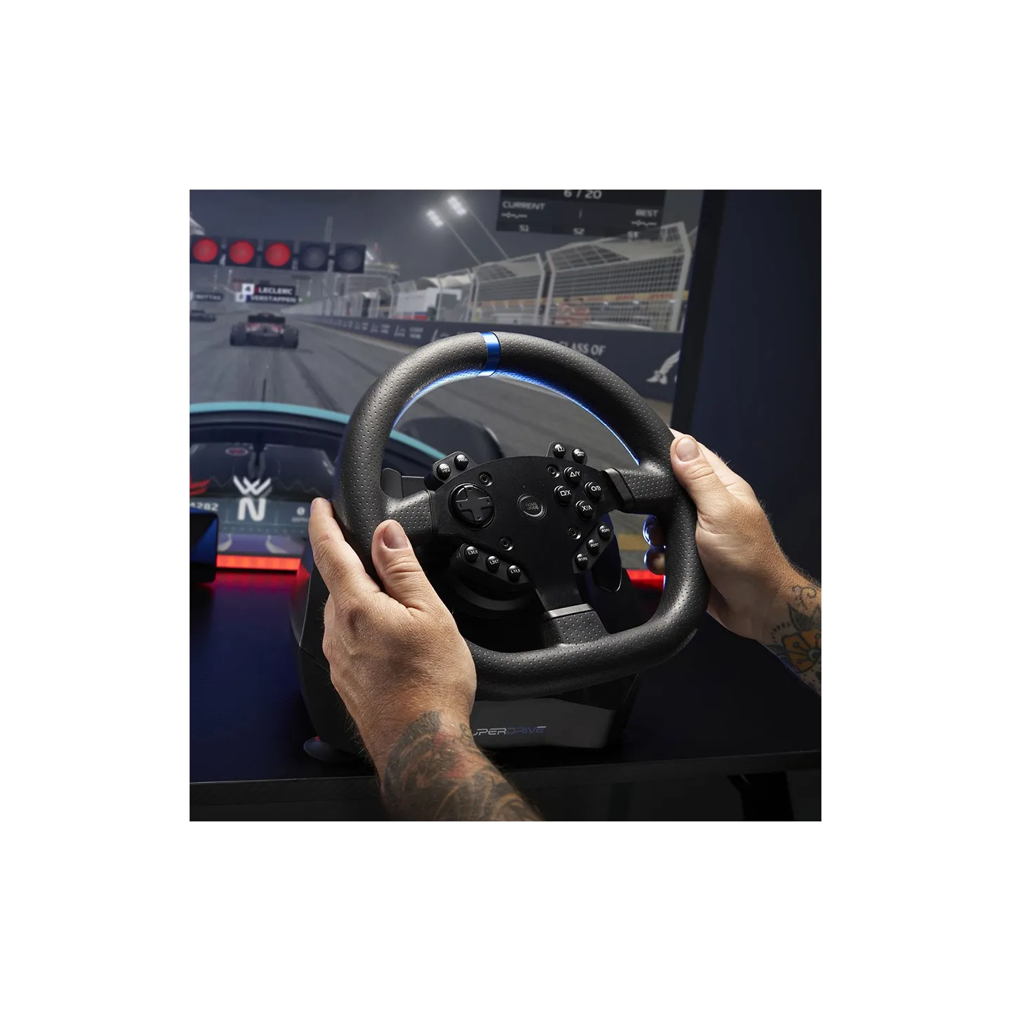 Volant de course Superdrive SV 950