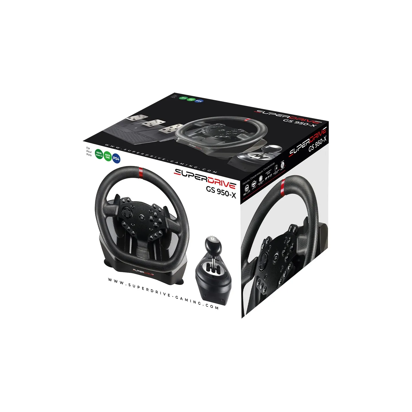 Superdrive GS950-X Gaming-Rennlenkrad
