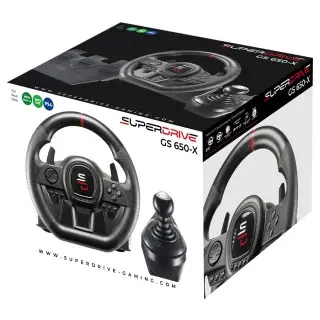 Volant de course gaming Superdrive GS650-X