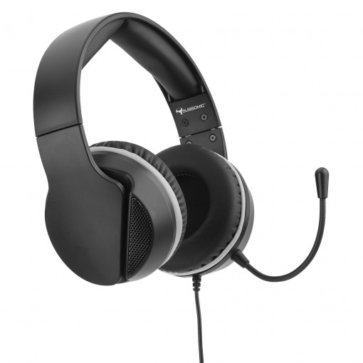 Raiden - 5 in 1 Gaming-Zubehör für PC - AZERTY-Tastatur - Maus - Matten -  Gamer-Headset und Kopfhörerständer