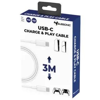 USB-C Charge & play cable Subsonic