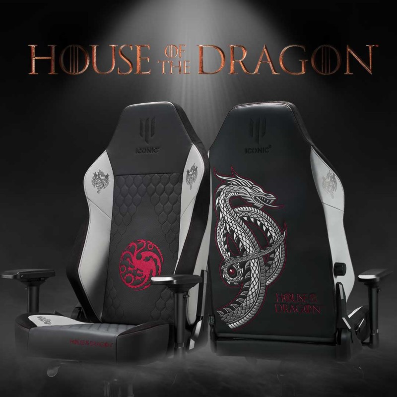 Silla gaming Apollon collector House of the Dragon | Iconic by Subsonic