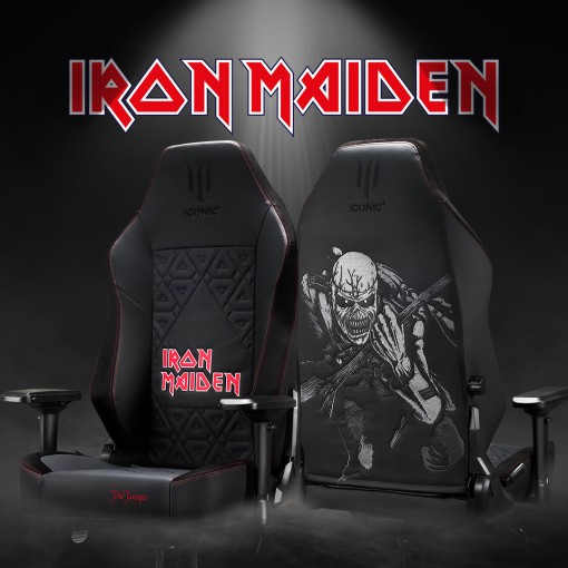 Siège gaming apollon Collector Iron Maiden | Iconic by Subsonic
