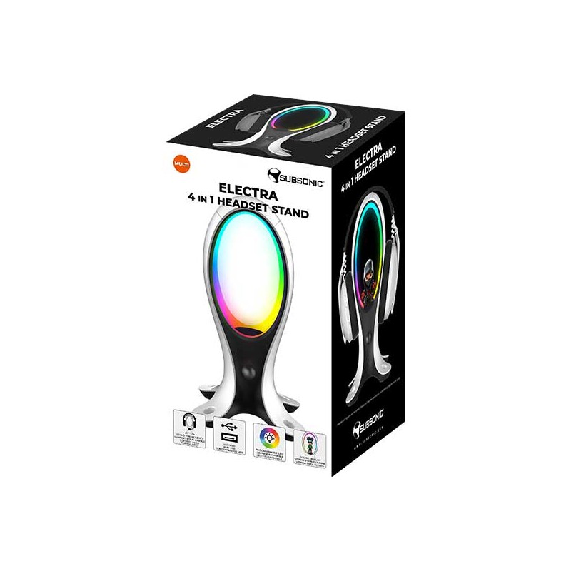 Led gamer headset stand Electra | Subsonic