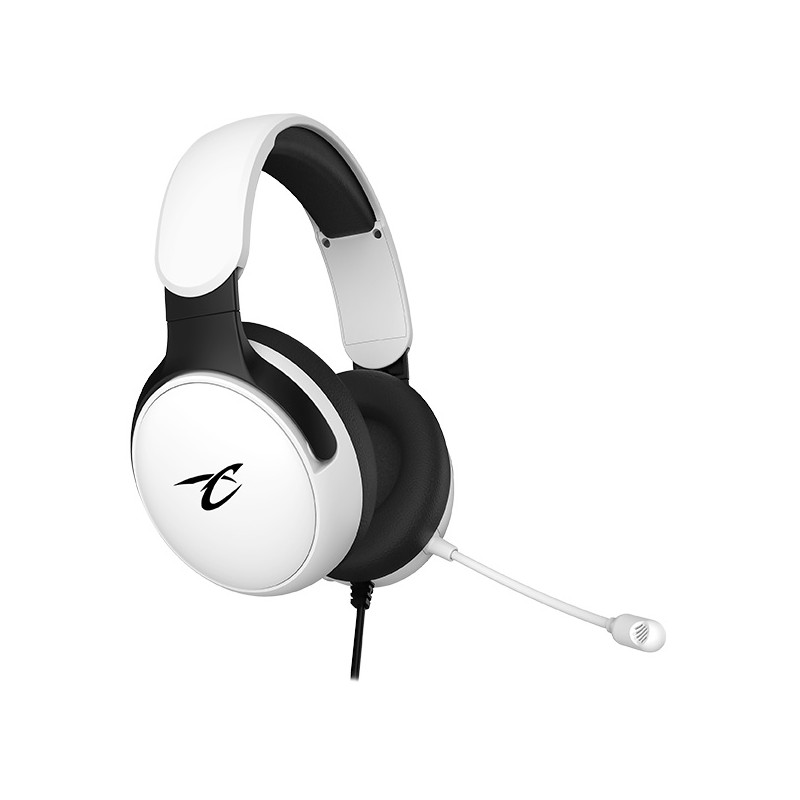 Casque audio gaming blanc et noir | Subsonic