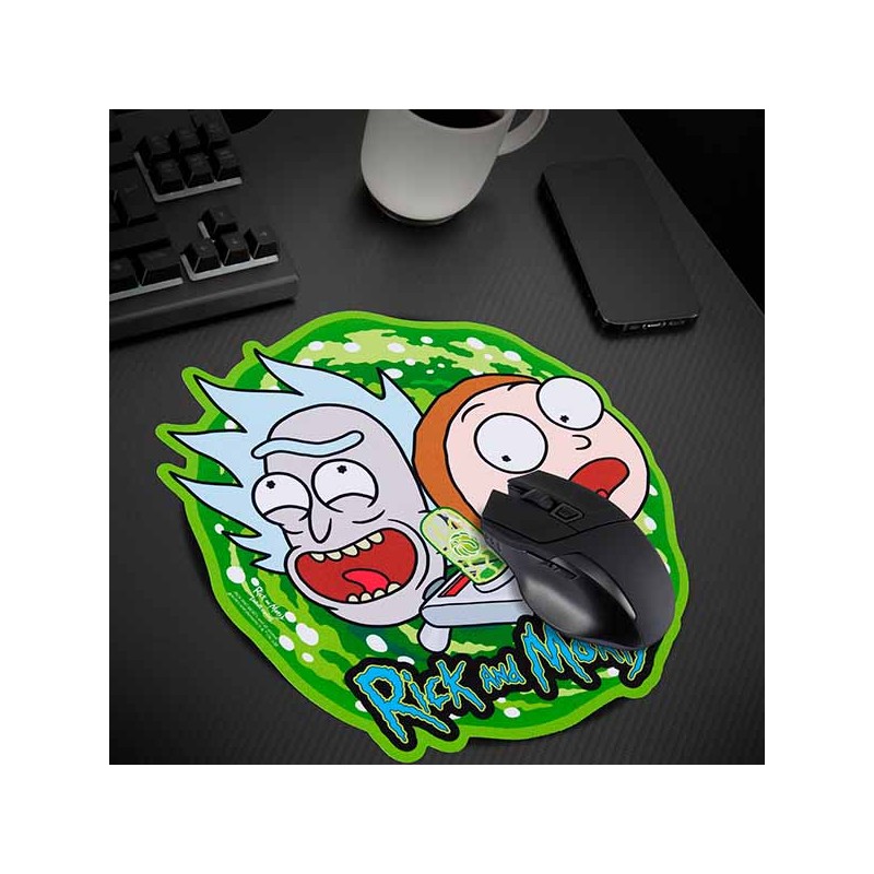 Rick and Morty gaming mouse pad | Subonic