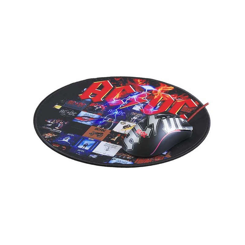 Tapis de souris gaming AC/DC | Subsonic