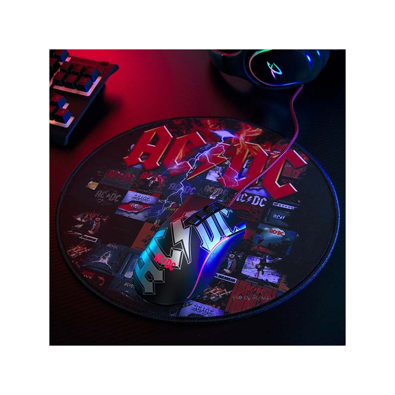 Tapis de souris gaming AC/DC | Subsonic