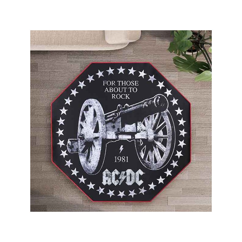 AC/DC gamer floor mat - For Those About to Rock | Subsonic