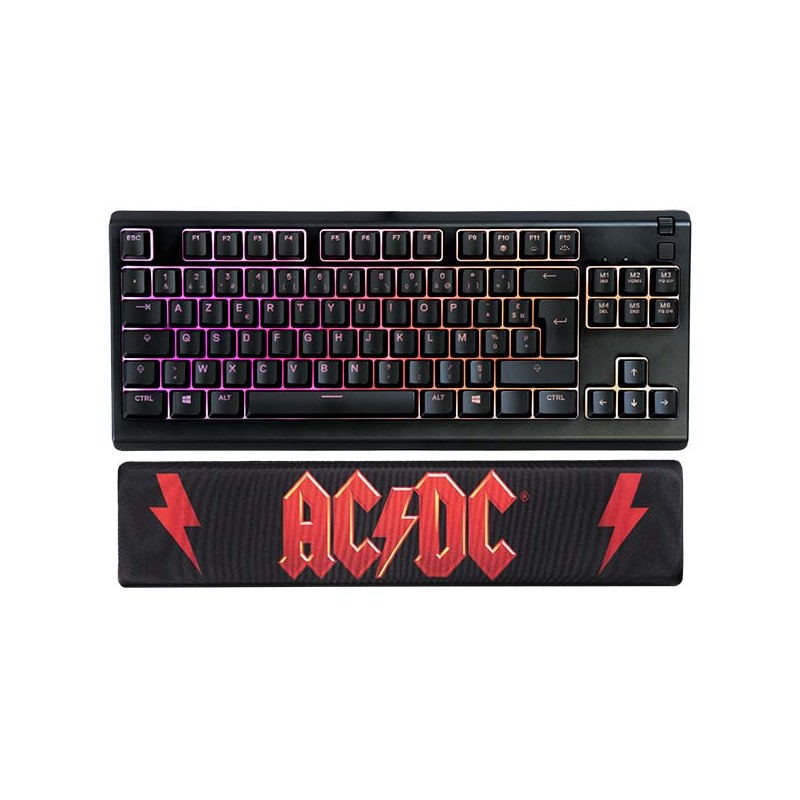 Reposamuñecas para teclado AC/DC | Subsonic