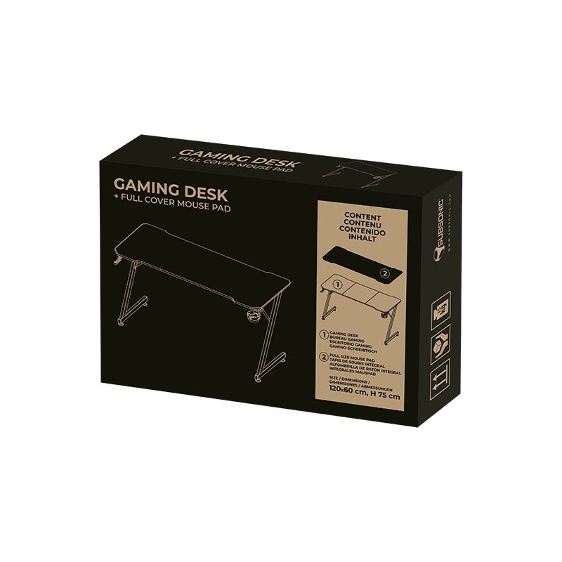 Black gaming table | Subsonic