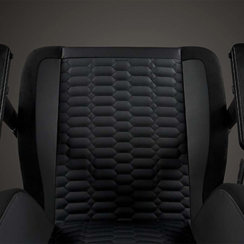 Apollon classic black metal gaming armchair | iconic by Subsonic