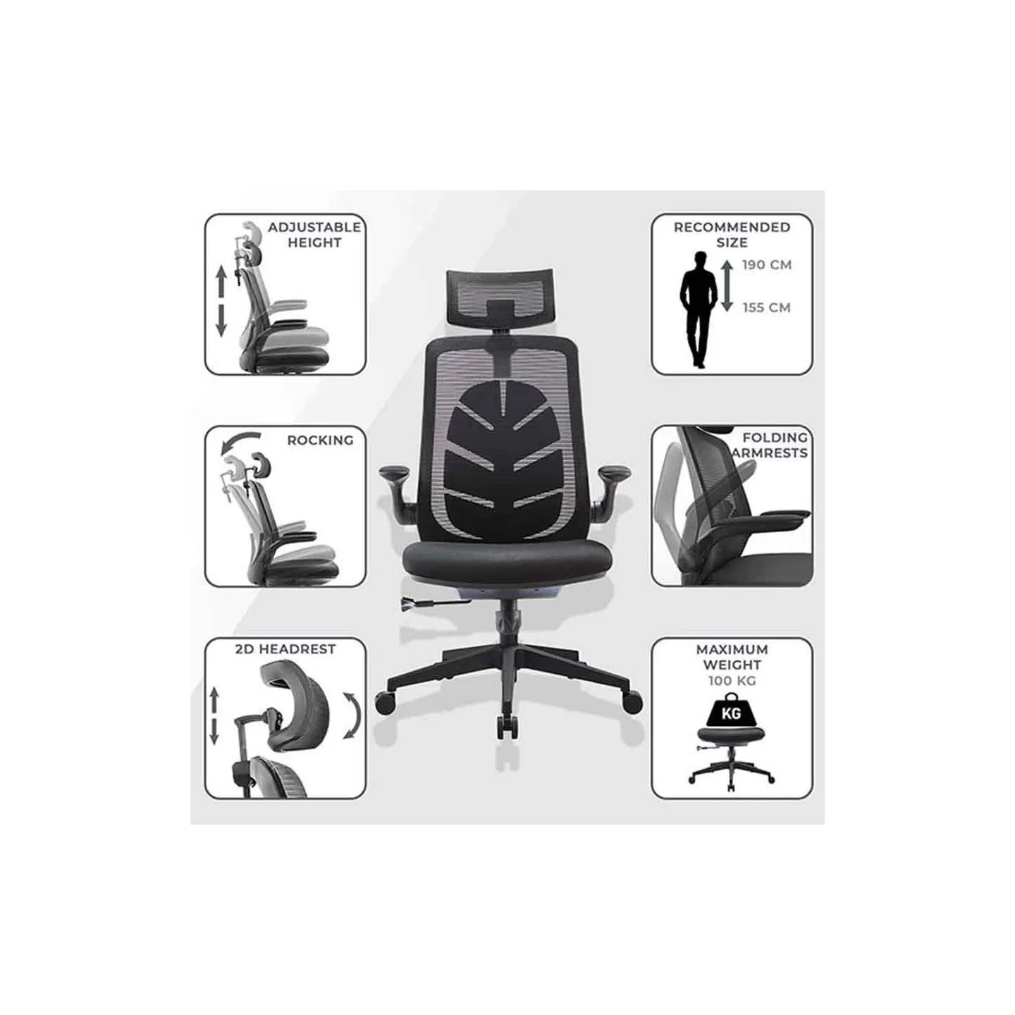 Chaise de bureau ergonomique Leaf | Subsonic