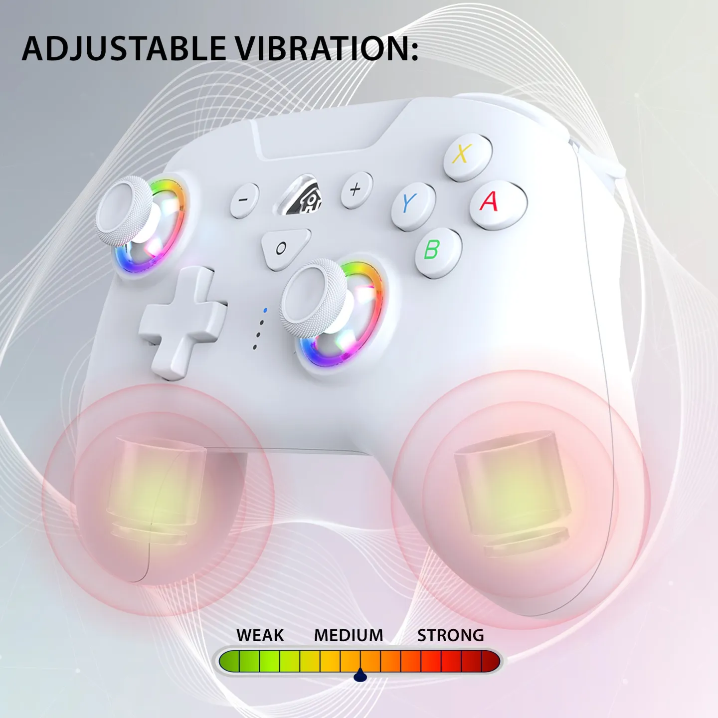 Controlador Led Inalámbrico Blanco Subsonic