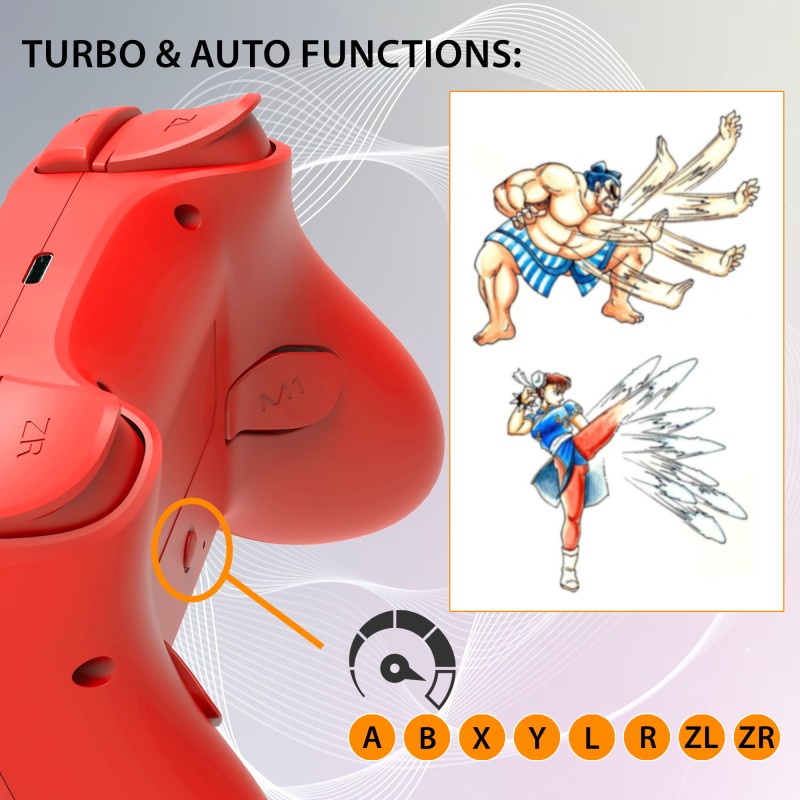 Wireless led controller for Switch red | Subsonic