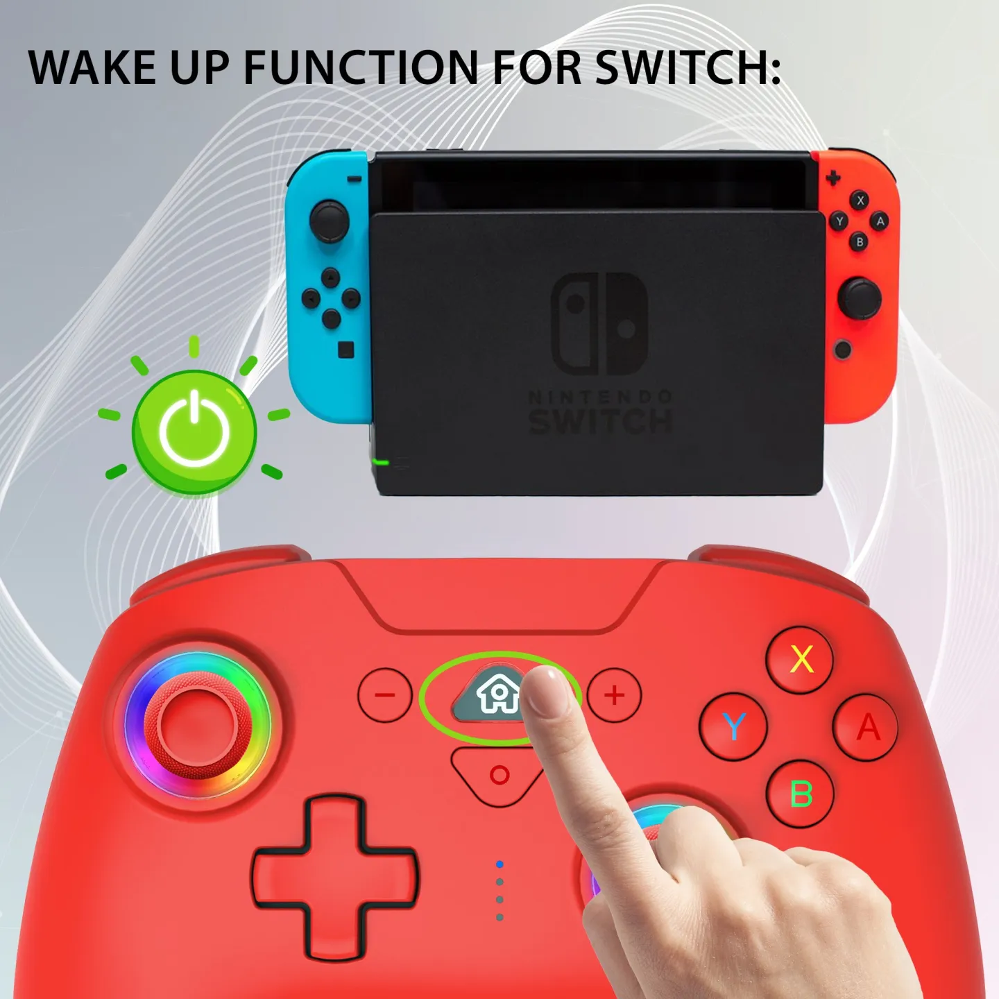 Drahtloser Led Controller Rot Subsonic