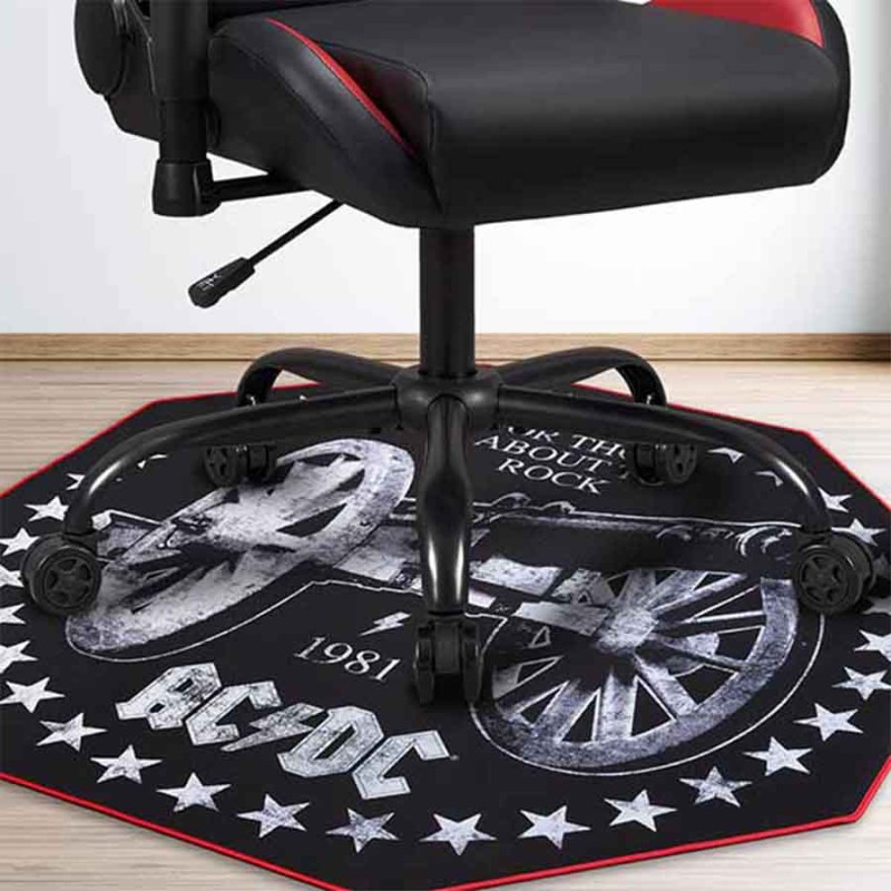 AC/DC Gamer Floor Mat - For Those About to Rock | Subsonic