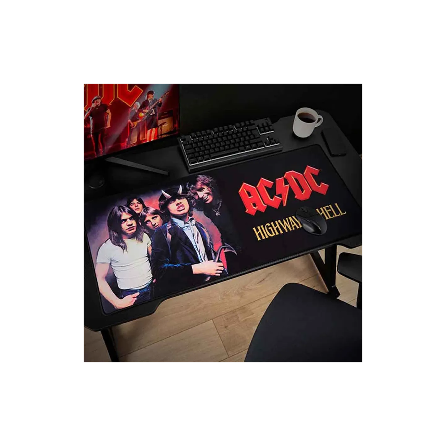 Alfombrilla de ratón XXL AC/DC | Subsonic