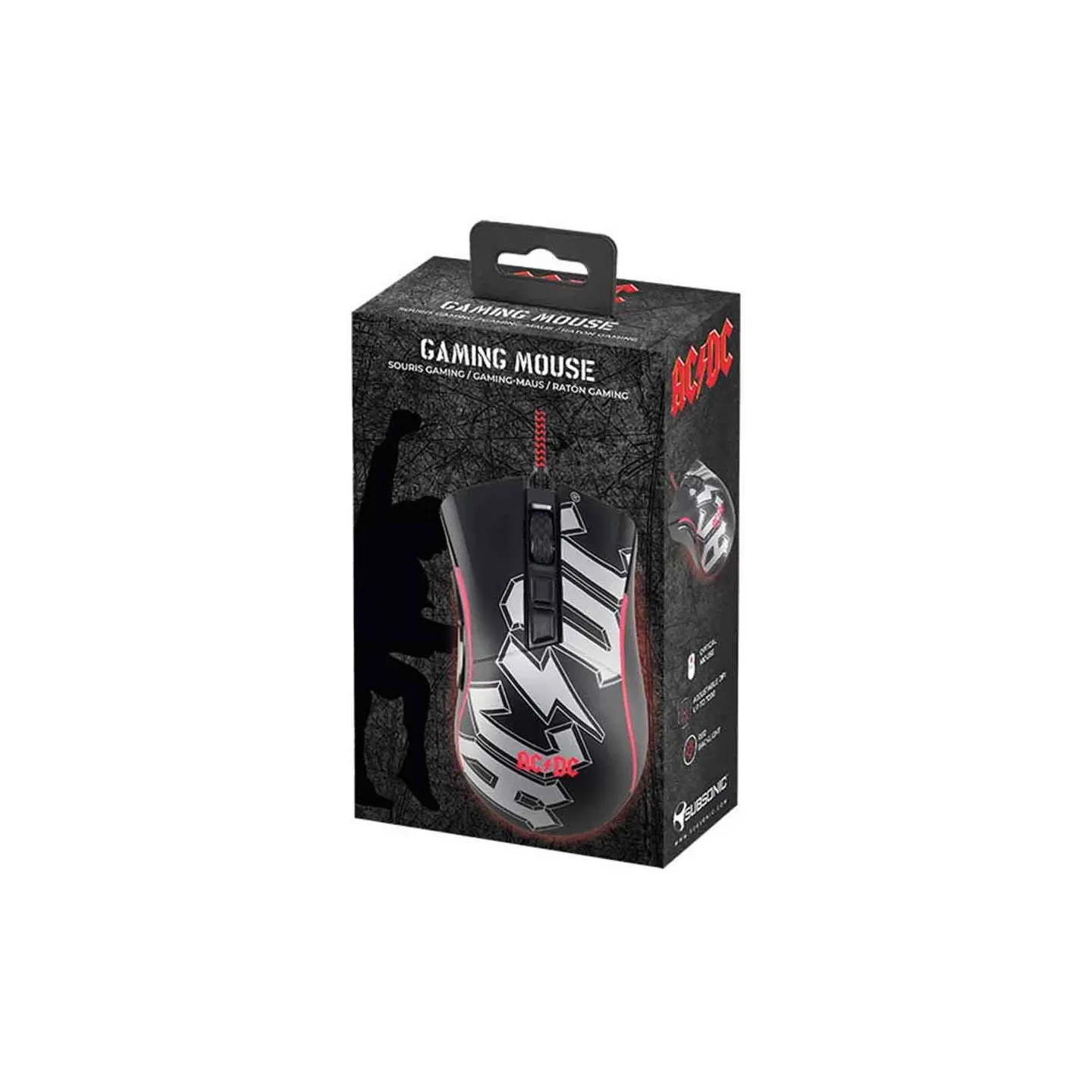 Souris gamer AC/DC | Subsonic