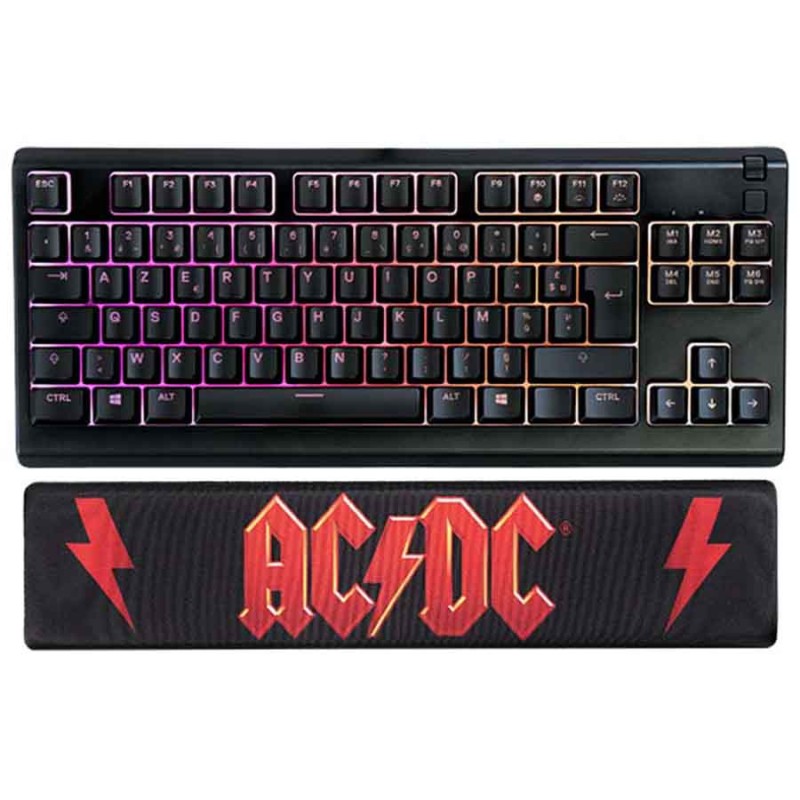 Reposamuñecas para teclado AC/DC | Subsonic