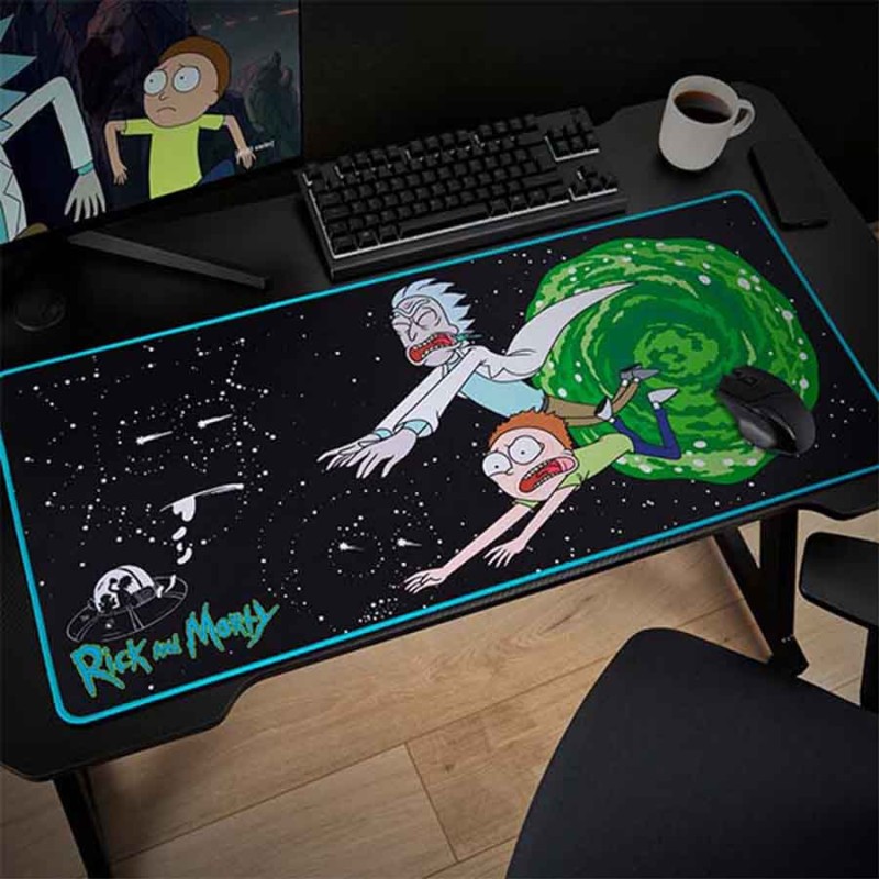 Alfombrilla de ratón Rick y Morty XXL | Subsonic