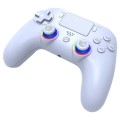 Manette PS5 sans fil LED - Blanche | Subsonic