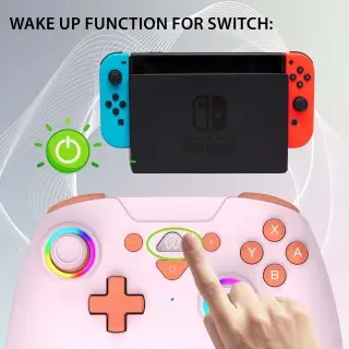 Kabelloser Led-Controller für Switch rosa | Subsonic