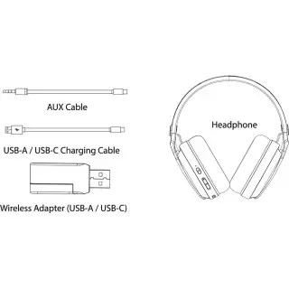 Auriculares LED para juegos Vektra - Negro | Subsonic