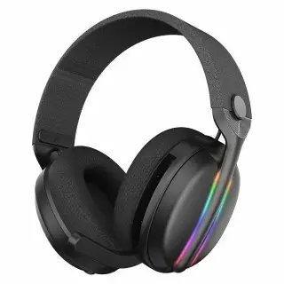 Casque audio gaming LED Vektra - Noir | Subsonic
