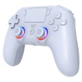 PS4/PC Wireless LED Controller - White | Subsonic