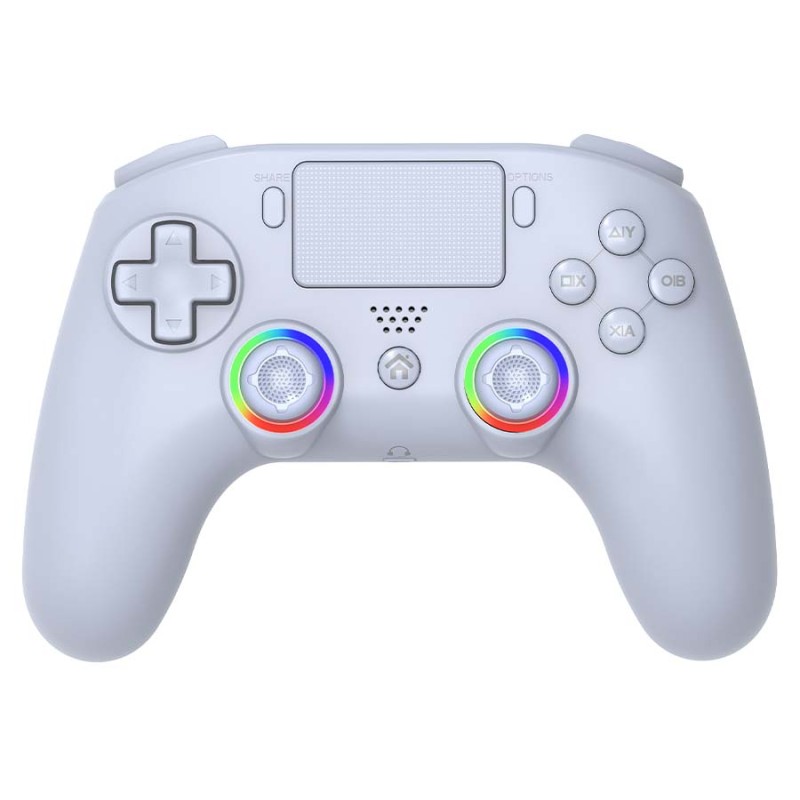 PS4/PC Wireless LED Controller - White | Subsonic