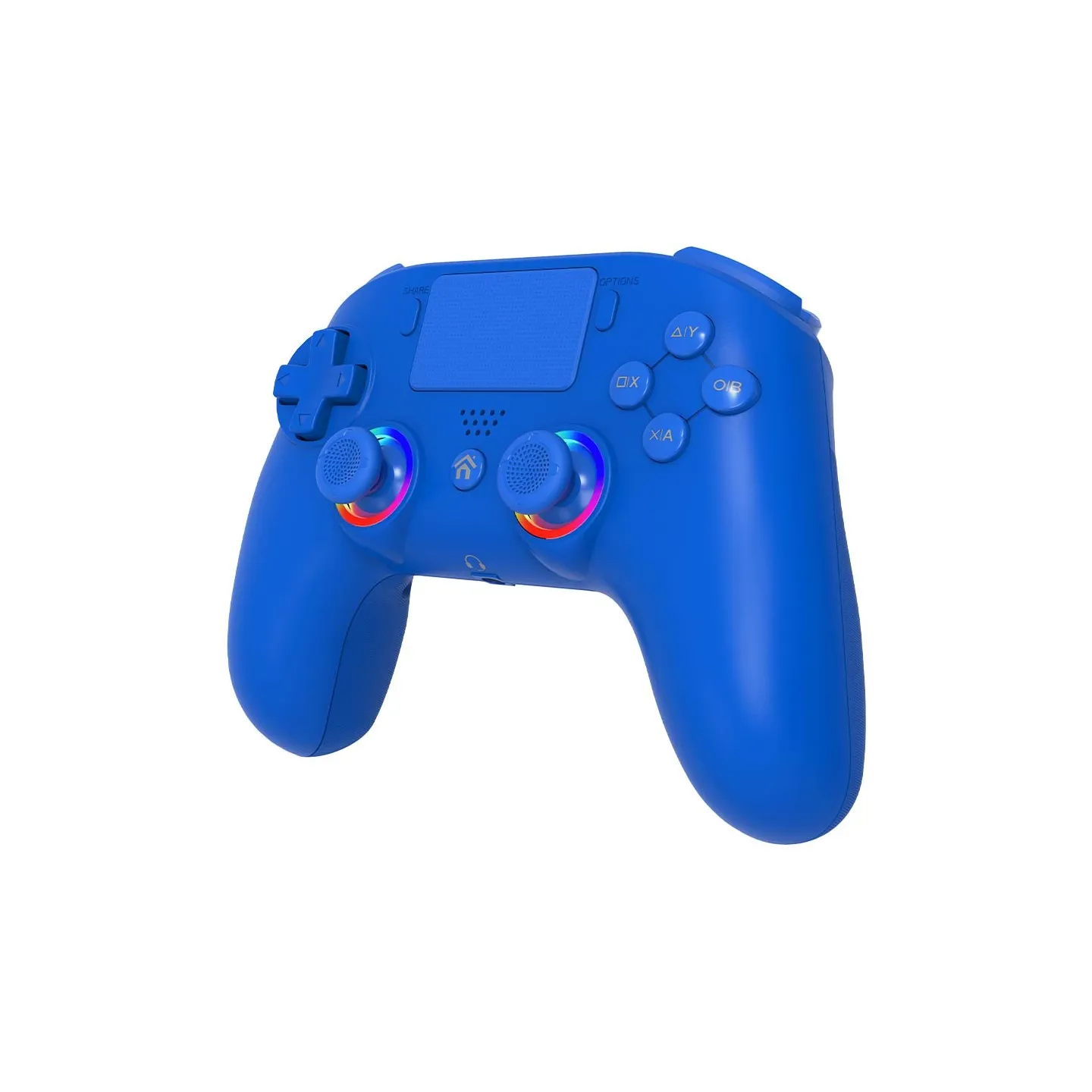 Manette PS4/PC sans fil LED - Bleue | Subsonic