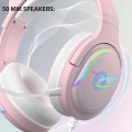 Auriculares de juego Spectra LED - Rosa | Subsonic