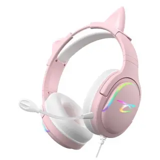 Gaming-Audio-Kopfhörer LED Spectra - Rosa | Subsonic