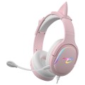 Auriculares de juego Spectra LED - Rosa | Subsonic