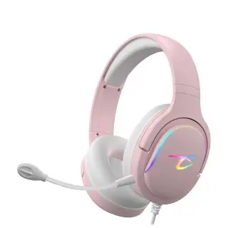 Casque audio gaming LED Spectra - Rose | Subsonic