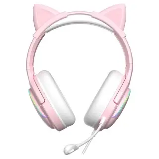 Gaming-Audio-Kopfhörer LED Spectra - Rosa | Subsonic