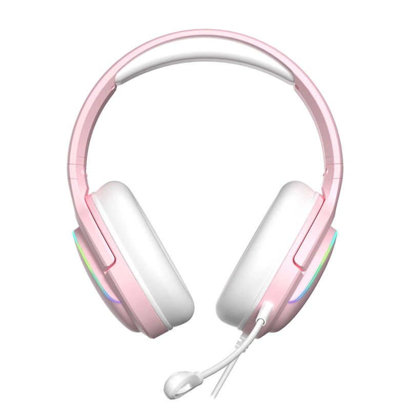 Auriculares de juego Spectra LED - Rosa | Subsonic