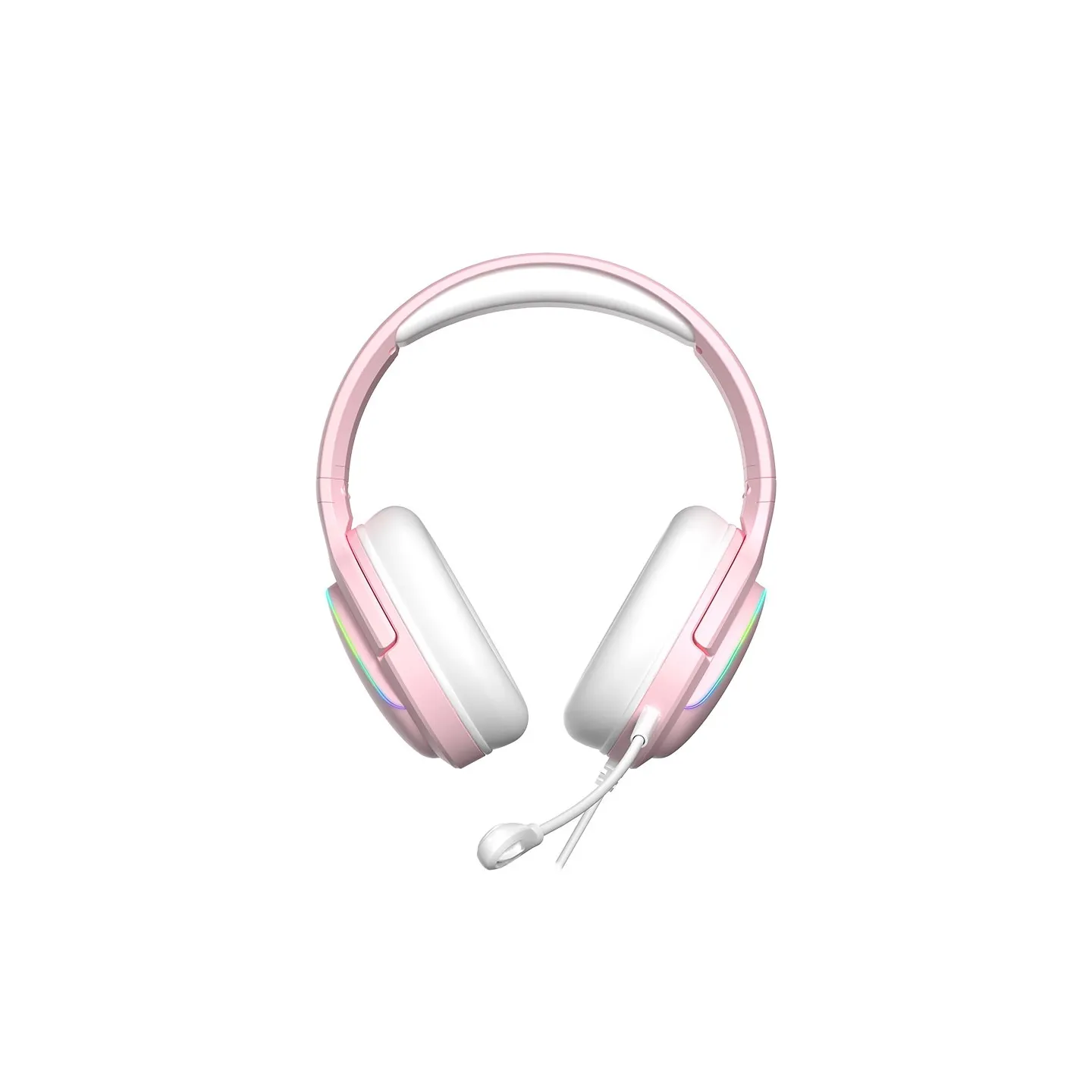 Casque audio gaming LED Spectra - Rose | Subsonic