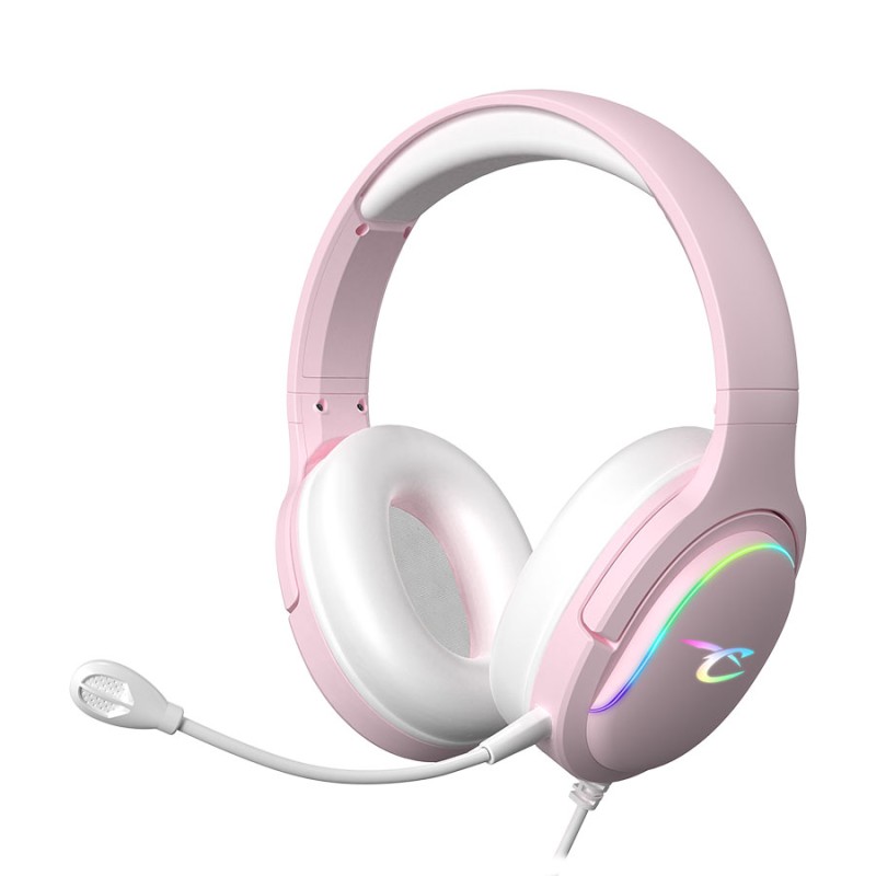 Auriculares de juego Spectra LED - Rosa | Subsonic