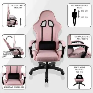 Chaise gaming Rose GEM | Subsonic