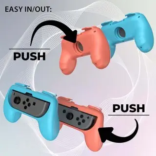 Joy-Cons Comfort Controller Griffe Switch & Switch 2 | Subsonic