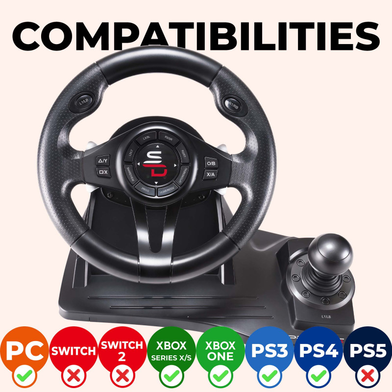 Superdrive GS550 gaming racing wheel