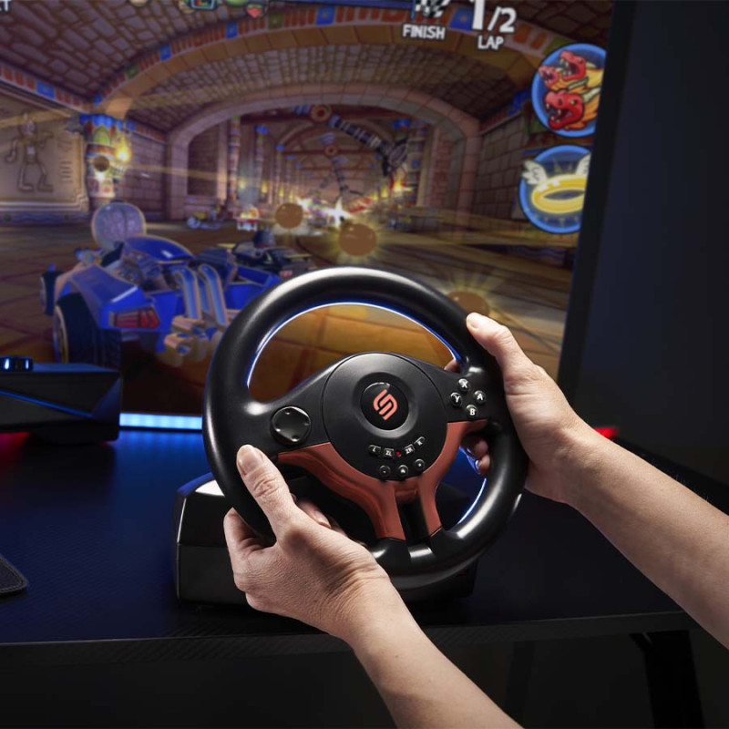 SV250-S | Steering Wheel Switch 2 & Switch - Red | Subsonic