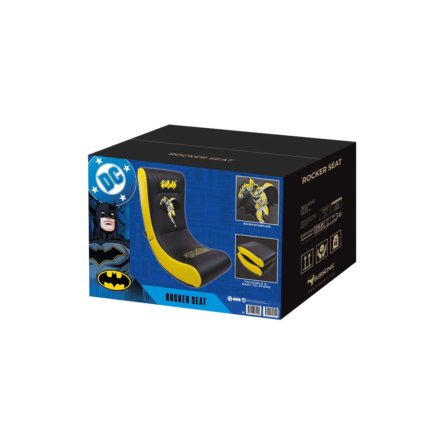 Silla mecedora para juegos Batman | Subsonic
