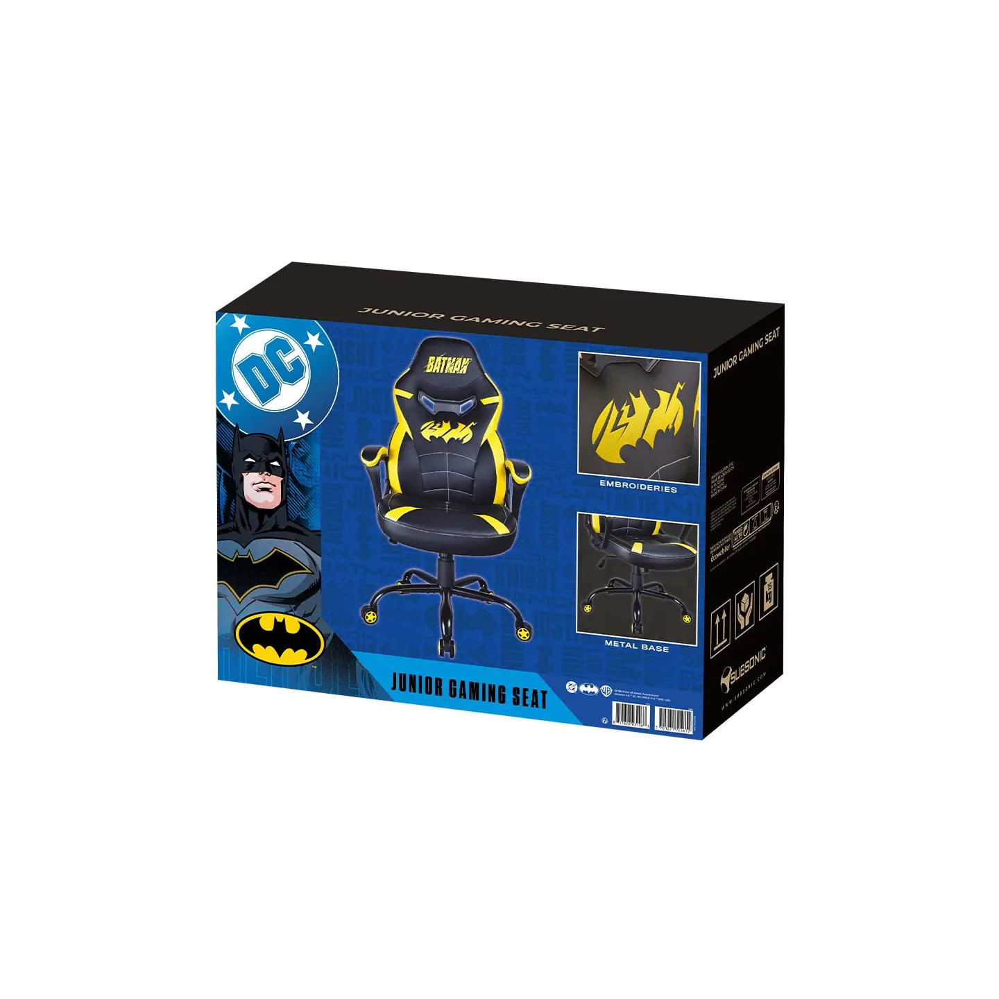 Silla de juegos infantil Batman - Power Up | Subsonic
